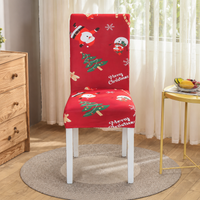Red Christmas print