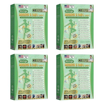 Moringa · Berberine × NAD+ Advanced Nano Microneedle Patch 10-in-1 US (Just once a day, visible changes in 7 days) ✅ For obesity, loose skin, diabetes, sleep apnea, joint issues, and more.