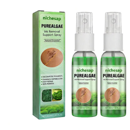 Nichesap® PureAlgae Ink Removal Support Spray&Painless & Fast Tattoo Removal