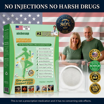 Moringa · Berberine ×  Advanced Nano Microneedle Patch 10-in-1 US (Just once a day, visible changes in 7 days) ✅ For obesity, loose skin, diabetes, sleep apnea, joint issues, and more.