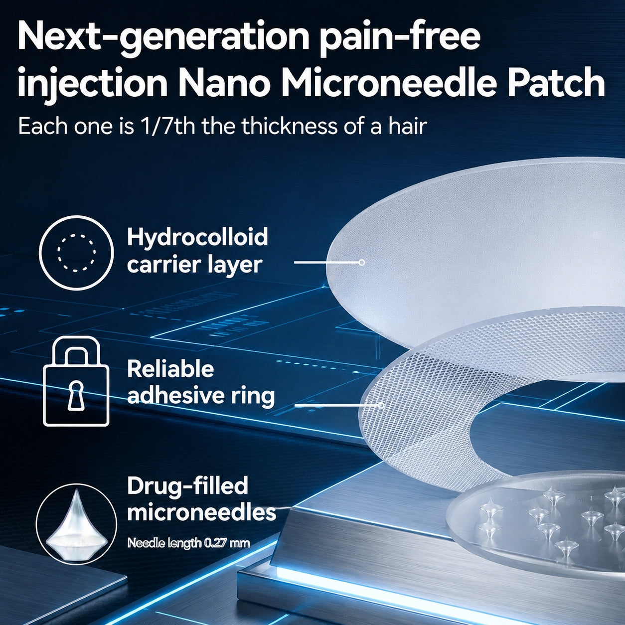 Moringa · Berberine ×  Advanced Nano Microneedle Patch 10-in-1 US (Just once a day, visible changes in 7 days) ✅ For obesity, loose skin, diabetes, sleep apnea, joint issues, and more.