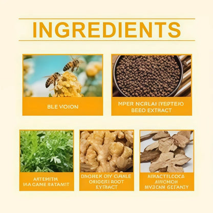 TopSpire ®Bee Venom Ginger & Honey Detox Foot Pads – Supports Body Cleansing, Metabolism & Weight Management
