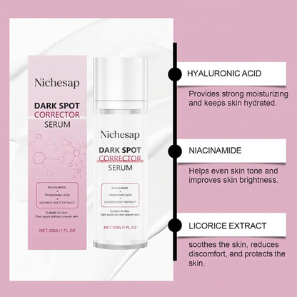 Advanced Dark Spot Corrector Serum - Multi-Correction Brightening Formula for Sun Spots, Age Spots, and Melasma