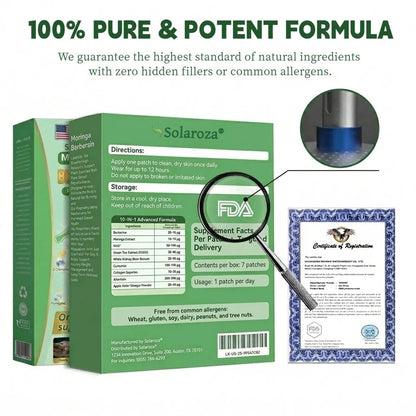 Moringa · Berberine × NAD+ Advanced Nano Microneedle Patch 10-in-1 US (Just once a day, visible changes in 7 days) ✅ For obesity, loose skin, diabetes, sleep apnea, joint issues, and more.