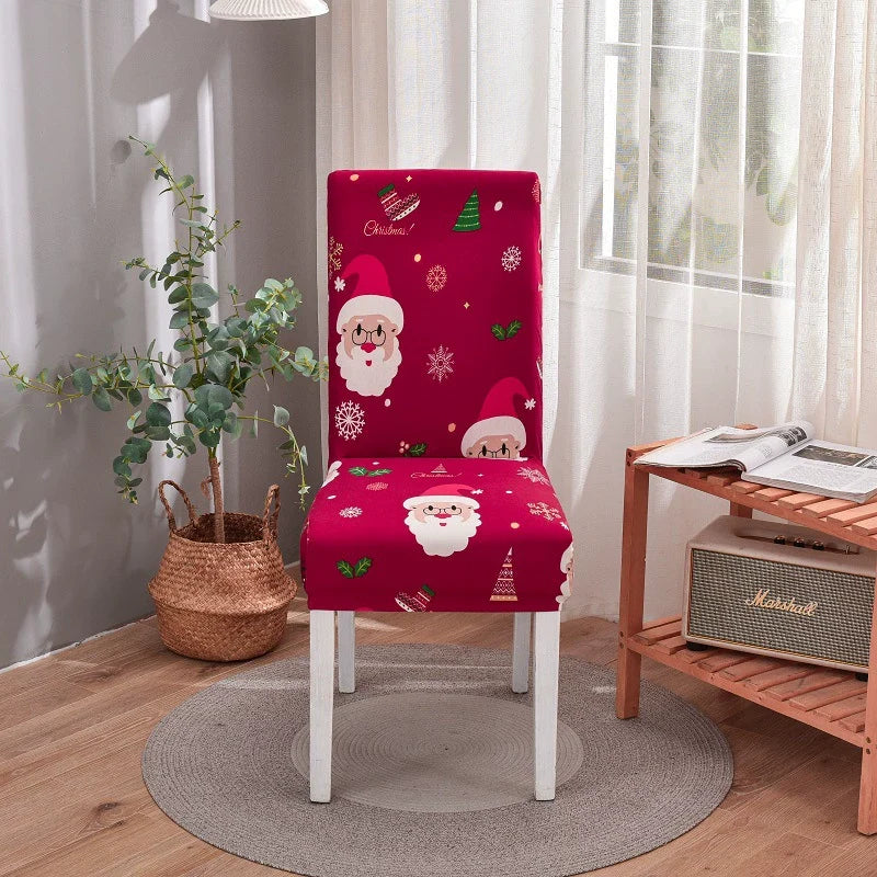 🎄Christmas Spandex Elastic Dining Chair Slipcover