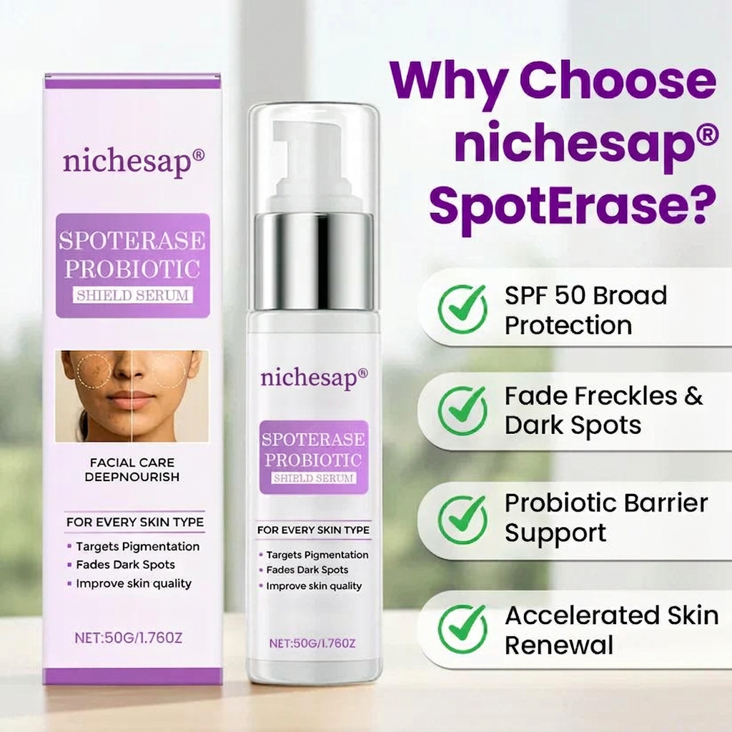 nichesap® SpotErase Probiotic Shield Serum