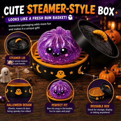 🎃Halloween Steamed Bun Stress Relief Toy Set