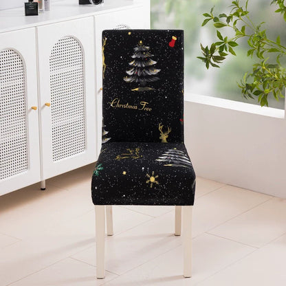 🎄Christmas Spandex Elastic Dining Chair Slipcover