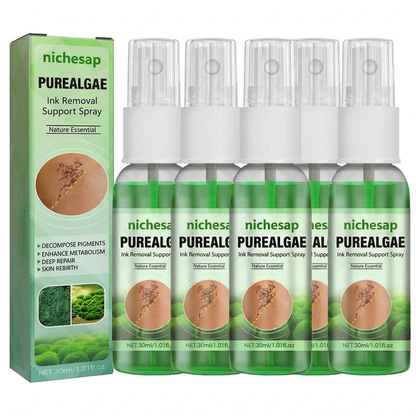 Nichesap® PureAlgae Ink Removal Support Spray&Painless & Fast Tattoo Removal