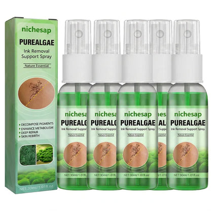 Nichesap® PureAlgae Ink Removal Support Spray&Painless & Fast Tattoo Removal