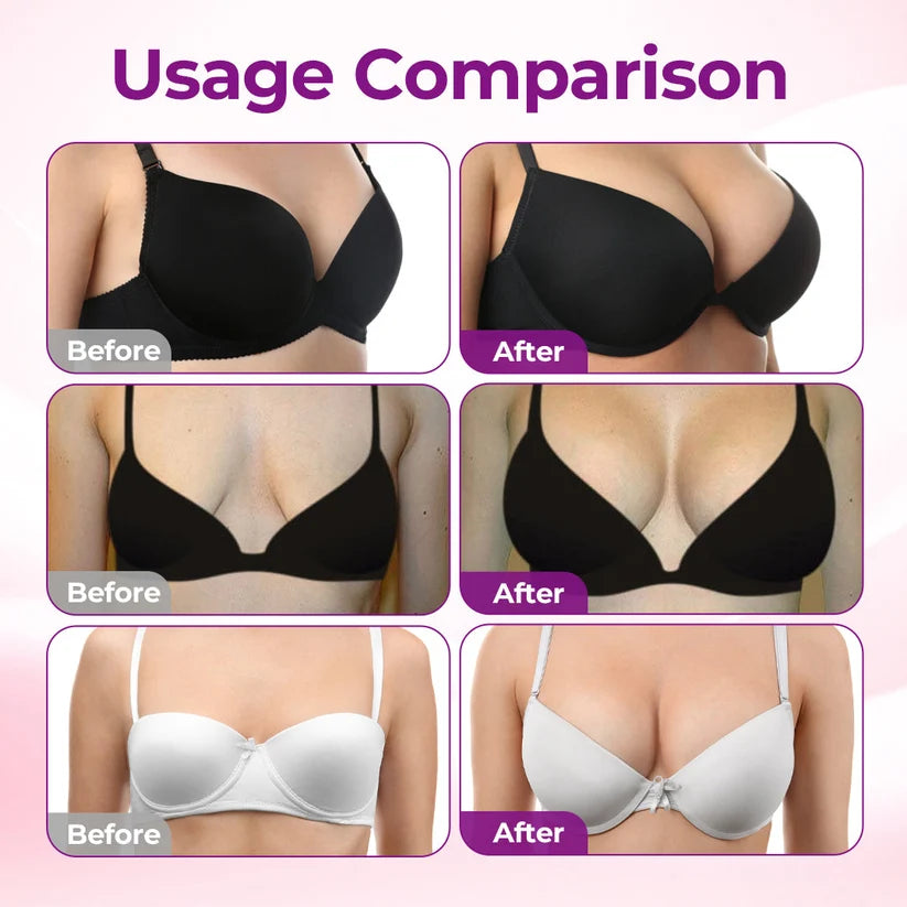 Breast-Enhancing Essential Oil—instantly lifts and defines the bust, delivering miraculous lifting results in just 14 days!