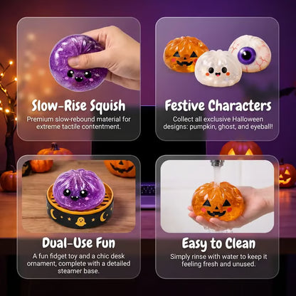 🎃Halloween Steamed Bun Stress Relief Toy Set