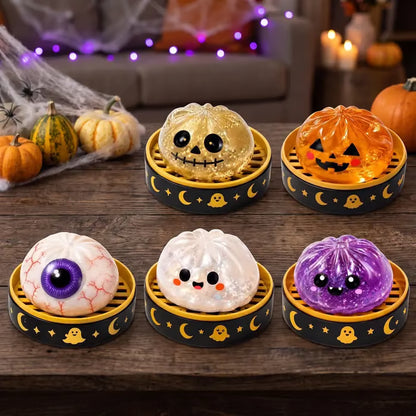 🎃Halloween Steamed Bun Stress Relief Toy Set