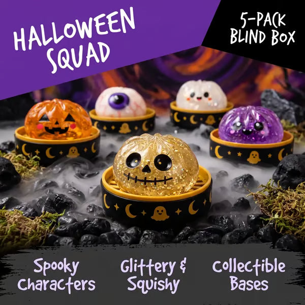 🎃Halloween Steamed Bun Stress Relief Toy Set