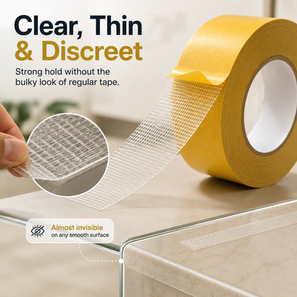 High-Tack Double-Sided Mesh Tape