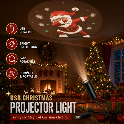 Christmas Light Projector - Instant Holiday Magic For Your Home & Yard