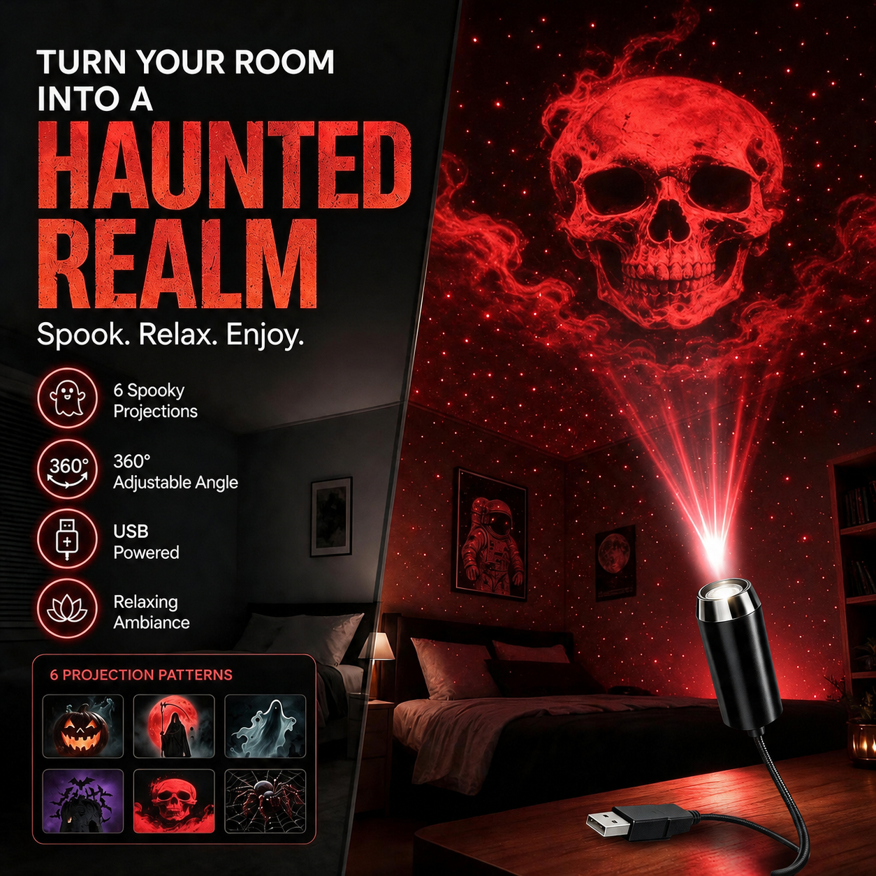 Christmas Light Projector - Instant Holiday Magic For Your Home & Yard