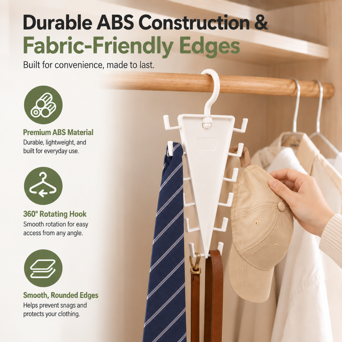 🥳2026 HOT SALE🥳 Multi-Functional V-Shaped Double Sided Hanger Storage Rack