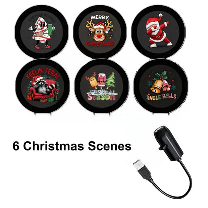 Christmas Light Projector - Instant Holiday Magic For Your Home & Yard