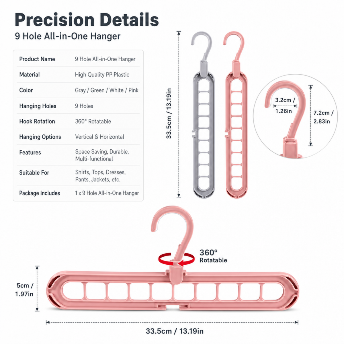 9-in-1 Smart Hanger