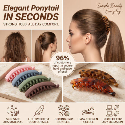 🎁Buy 2 Get 2 Free💞Banana Hair Clips Non-slip 9 Colors