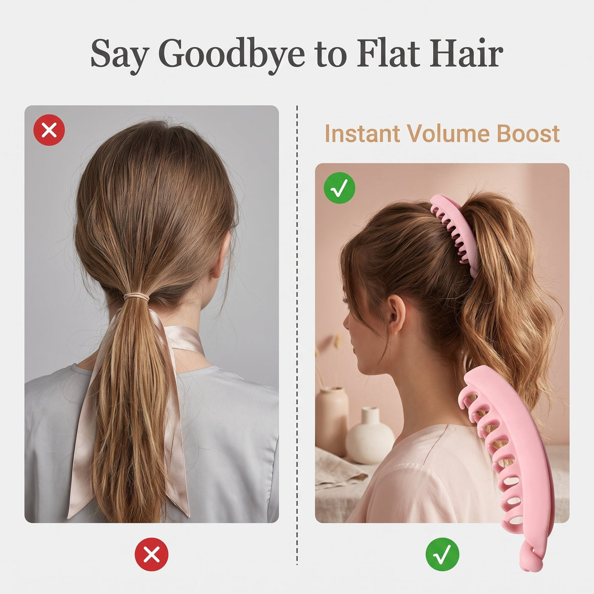 🎁Buy 2 Get 2 Free💞Banana Hair Clips Non-slip 9 Colors