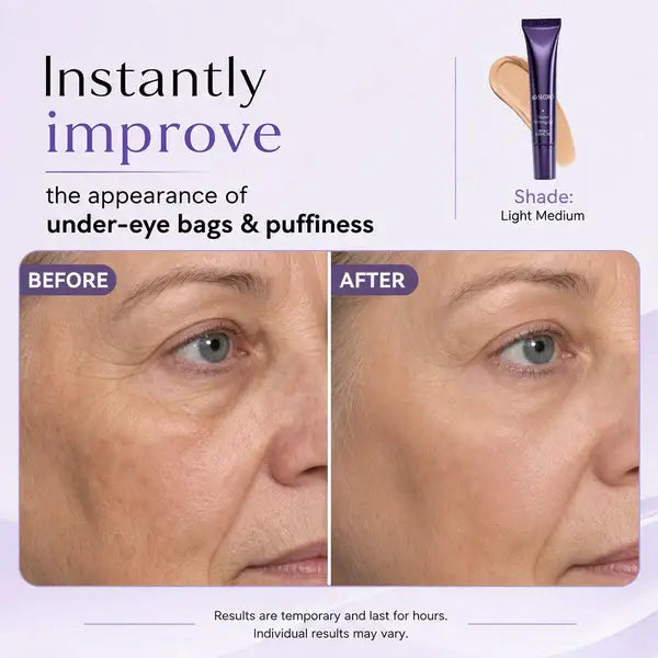 ✨60-Second Instant Eye Lift & Firming Cream – Tinted Wrinkle Smoother for Dark Circles & Puffiness