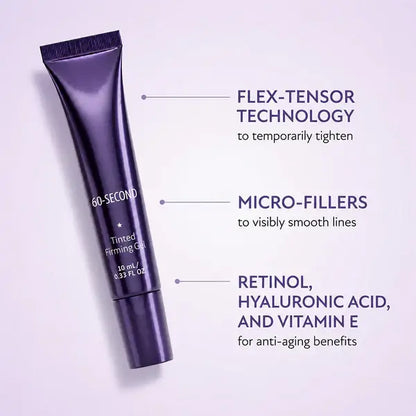 ✨60-Second Instant Eye Lift & Firming Cream – Tinted Wrinkle Smoother for Dark Circles & Puffiness