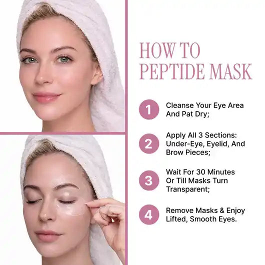 Peptide-Powered Deep Collagen Eye Mask