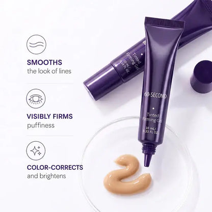 ✨60-Second Instant Eye Lift & Firming Cream – Tinted Wrinkle Smoother for Dark Circles & Puffiness
