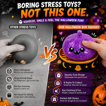 🎃Halloween Steamed Bun Stress Relief Toy Set