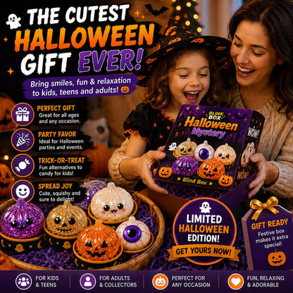 🎃Halloween Steamed Bun Stress Relief Toy Set