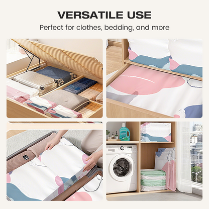 🧳💨 50% OFF! No‑Pump Vacuum Storage Bags – Press & seal, no pump needed. Saves 80% space, keeps clothes dry & dust‑free. Perfect for bulky bedding & off‑season gear. 🛏️🗄️