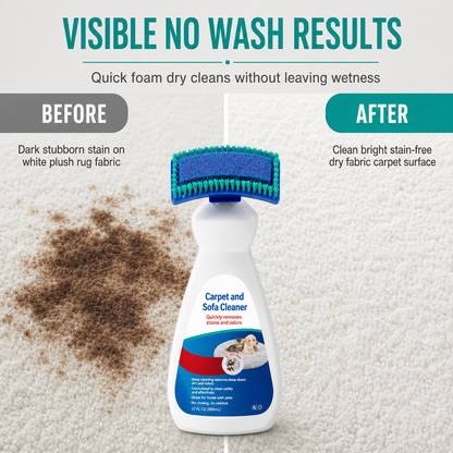 ❤️Buy 1 Get 1 Free🎉Waterless Fabric and Carpet Cleaner